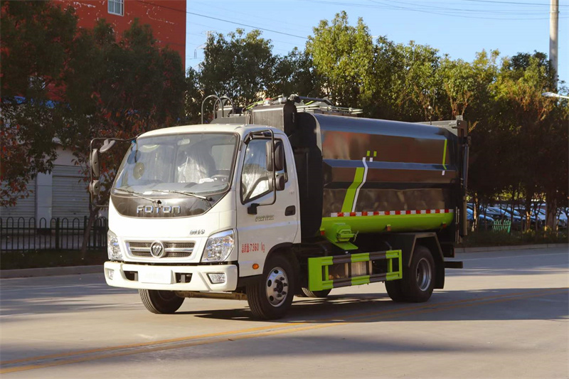福田奧鈴捷運側掛桶垃圾車